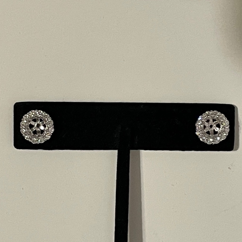 Diamond earring jackets